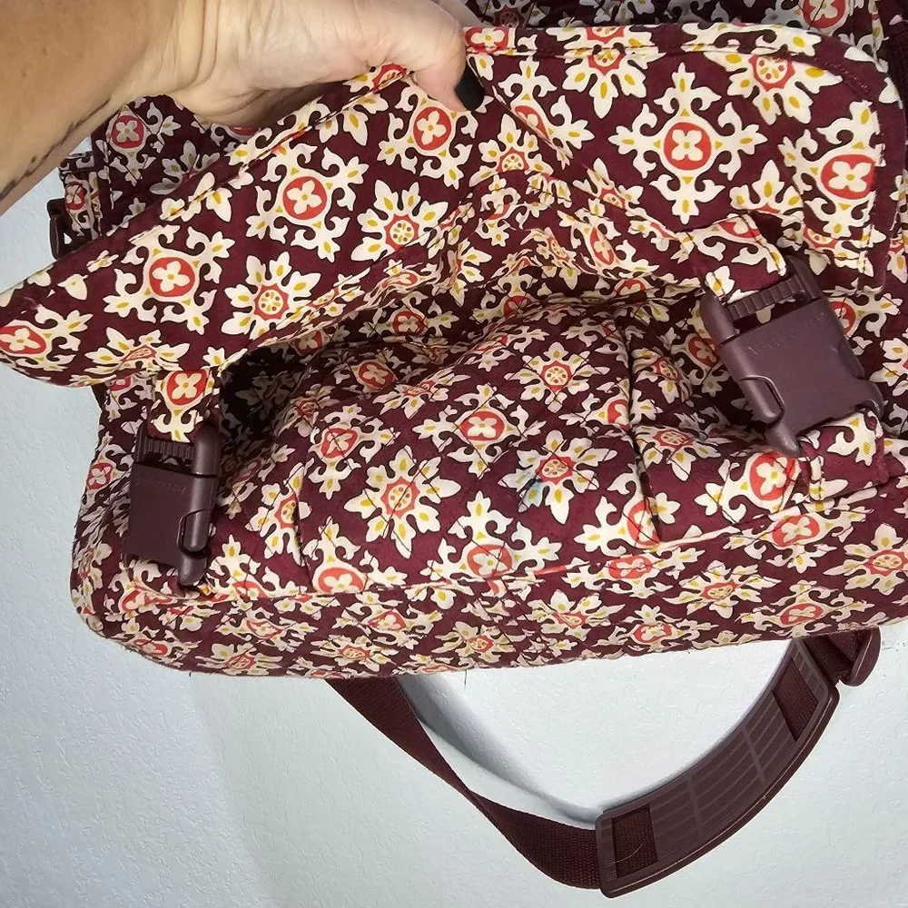 Vera Bradley Book/Computer bag, small tear and ink stain on bottom, not noticea